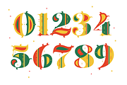 Aires Christmas SVG Color Font, a Font by yaisalinas (Thumbnail 3 of 8)
