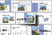 Real Estate Presentation Template, a Presentation Template by Pixelpick (Thumbnail 1 of 5)