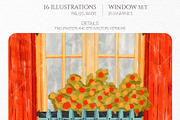 WINDOW | Patterns and Illustrations, a Pattern Graphic by GVGraphics (Thumbnail 3 of 18)