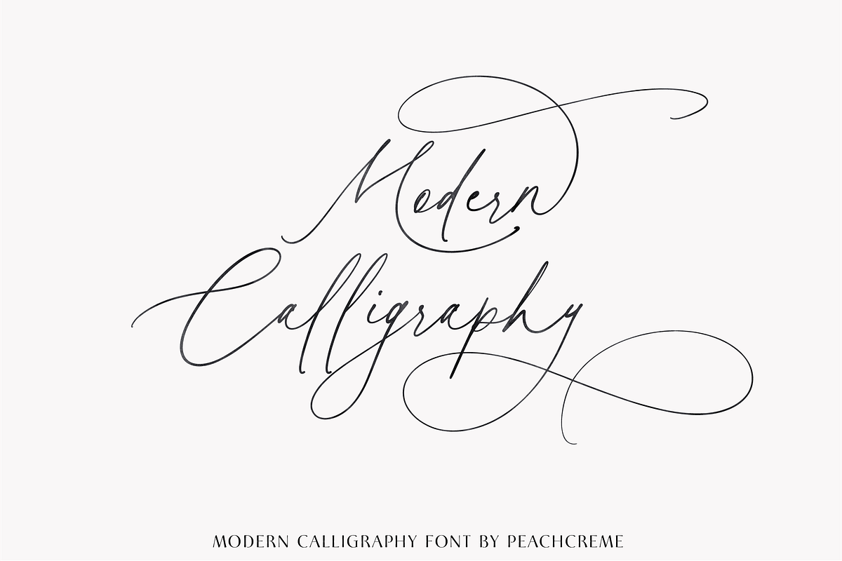 Honey Vineyard // Modern Calligraphy, a Script Font by PeachCreme (Photo 14 of 26)
