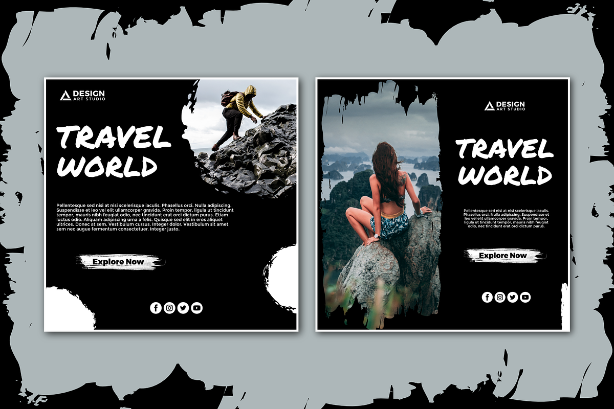 Affinity Designer Templates, a Social Media Template by Design Art Studio (Photo 2 of 7)