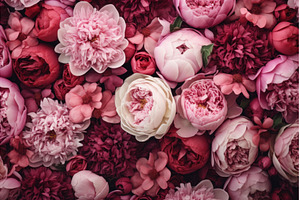 Dreamy Beautiful pink flowers plants, a Nature Photo by Ylivdesign