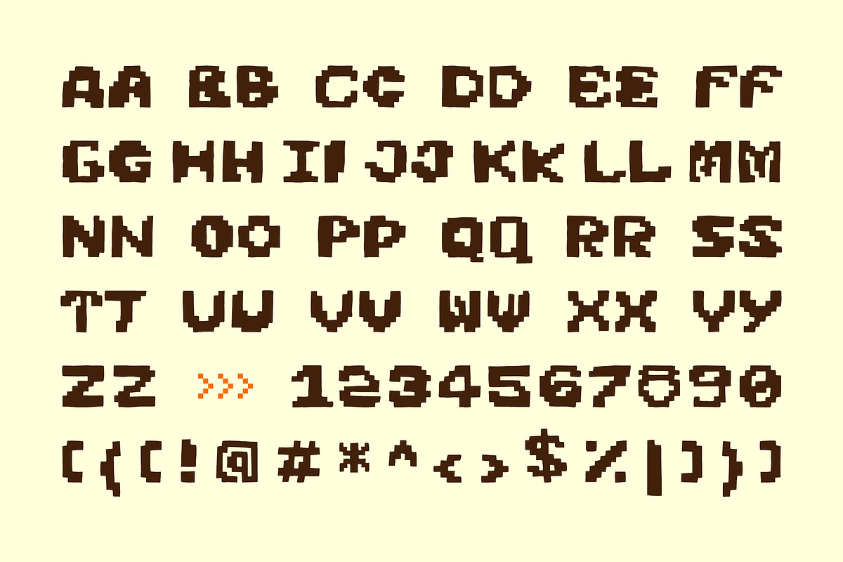Pixdraw - Organic Imperfect Doodle, a Font by Typia Nesia (Photo 11 of 11)