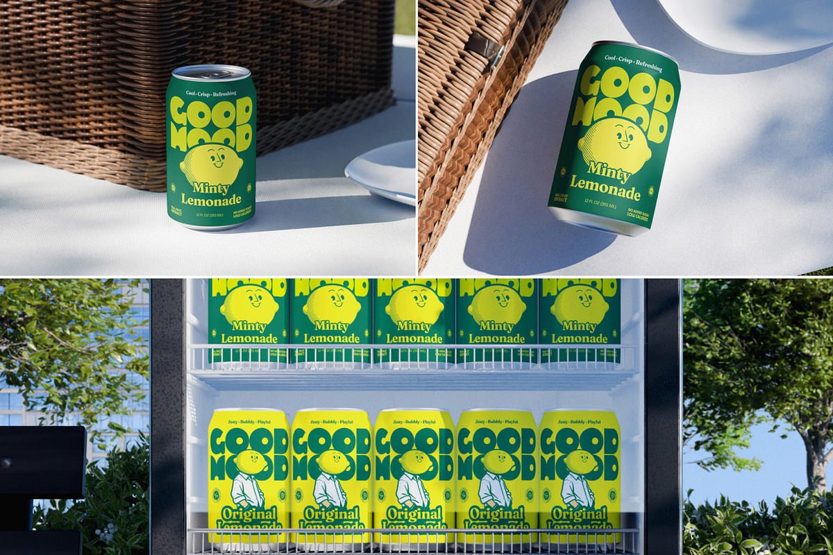 Soda Drink Can Mockup & Packaging, a Packaging Mockup by Vitora Mockup (Photo 4 of 12)