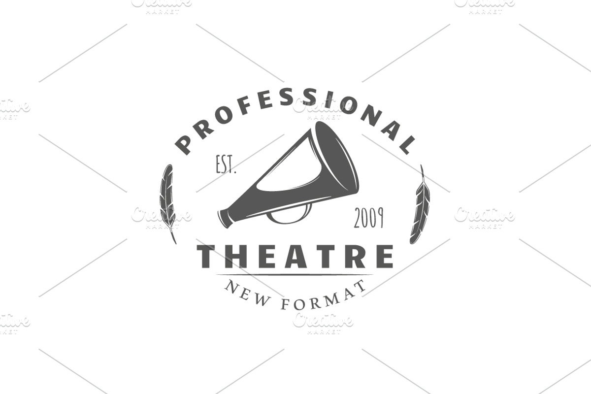 27 Theatre logos templates, a Branding & Logo Template by Art Design (Photo 14 of 38)