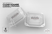 06 Clear Container Packaging Mockups, a Cups & Container Mockup by INCDesign (Thumbnail 3 of 21)