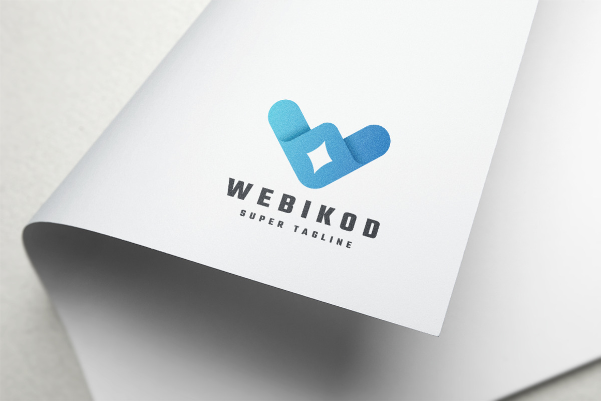 Modern Abstract W Letter Logo, a Branding & Logo Template by Design_Planet (Photo 2 of 3)