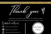Printable  Thank you Cards small Bus, a Business Card Template by MORION (Thumbnail 2 of 4)
