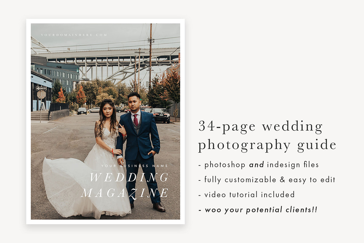 34-Page Wedding Photography Magazine, a Magazine Template by molly ho studio (Photo 6 of 7)