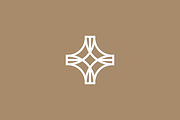 Symmetrical Star Sparkle Logo, a Branding & Logo Template by johnkent (Thumbnail 2 of 3)