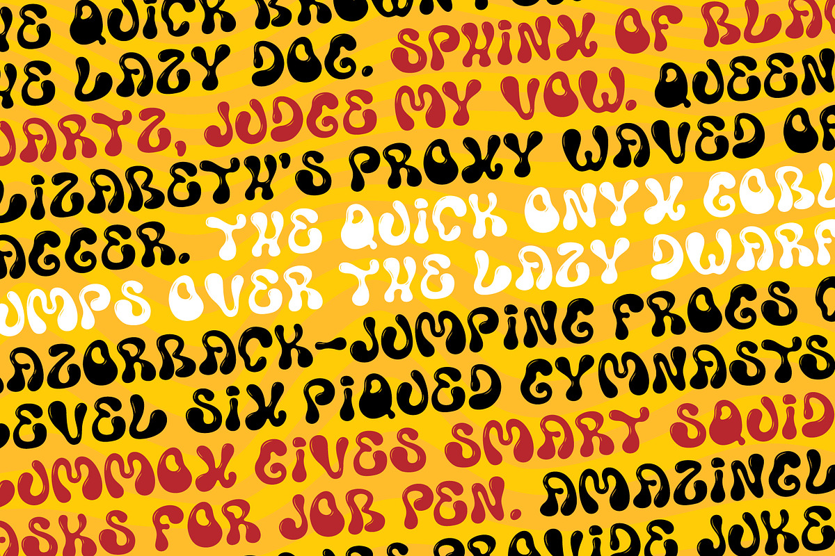 Lava Lamp, a Handwritten Font by Loudoun Design Co. (Photo 4 of 5)
