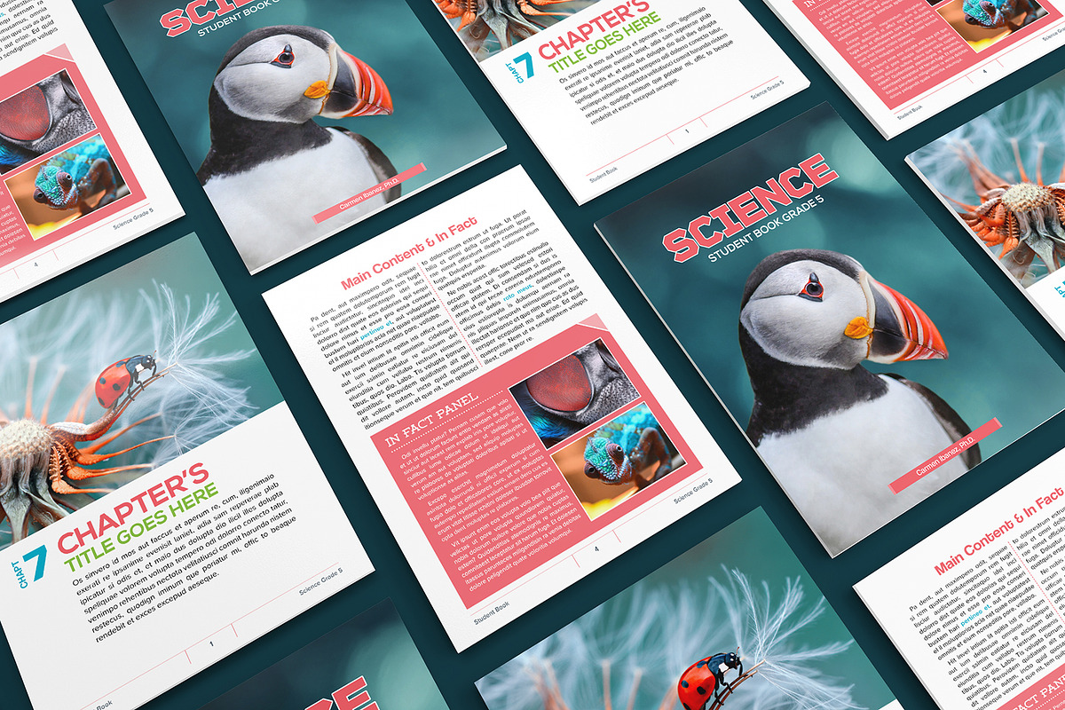 Science eTextbook Template 4.0 iPad, a Magazine Template by fisihsani (Photo 2 of 9)