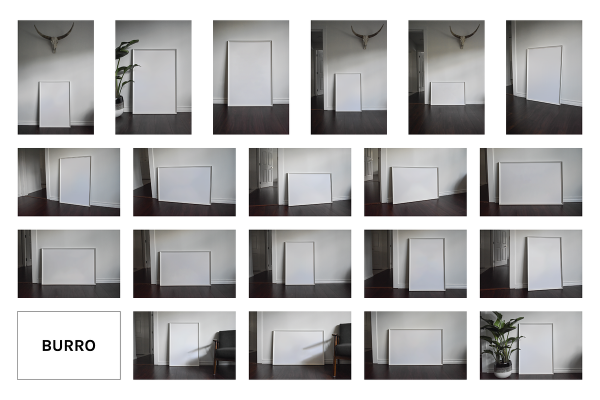 Picture Frame Mockup Ultra Bundle, a Household Mockup by Saguaro Digital (Photo 4 of 28)