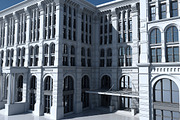 Commercial Building Facade 21, an Architecture 3D Model by Giimann (Thumbnail 8 of 15)