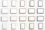 Frame mockups bundle 2;3 ratio V&H, a Print Template by HisariDS Mockup Design (Thumbnail 2 of 6)
