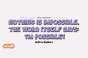 SCRADL. Layered Cutted Font Family., a Symbol Font by Luxfont (Thumbnail 2 of 11)