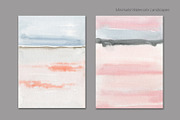 Minimalist Watercolor Landscapes, a Background Graphic by Marmoris.Arts (Thumbnail 7 of 23)