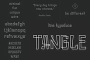 Outline Font Bundle - 34 Fonts!, a Sans Serif Font by HipFonts (Thumbnail 5 of 17)