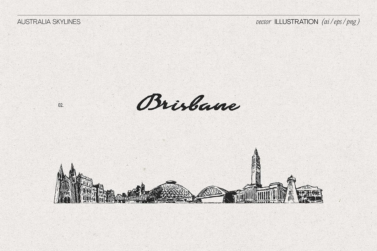 Australia Skylines, a Work Illustration by TheMountBirdStudio (Photo 5 of 8)