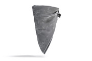 Black Face Wrap Bandana 3D Model, an Object 3D Model by rebrandy (Thumbnail 9 of 9)