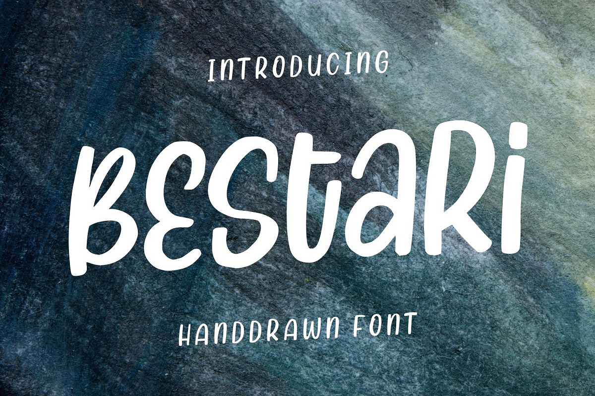 Bestari - Handdrawn Font