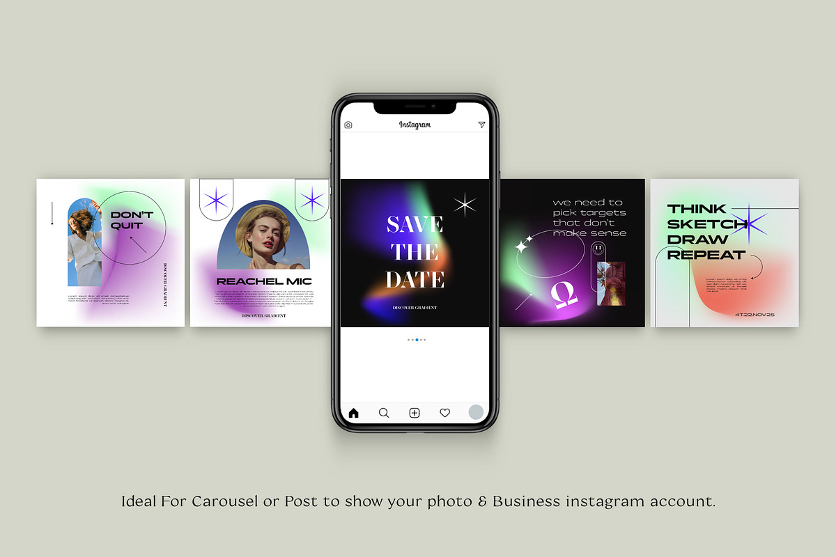 Discover Gradient Social Media, a Social Media Template by Dirtytemp Studio (Photo 5 of 7)