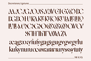 Nickova - Elegant Stencil Sans, a Sans Serif Font by Sign Studio (Thumbnail 13 of 15)