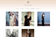 Delirium - Fashion Portfolio Theme, a WordPress Template by Viva Themes (Thumbnail 2 of 2)