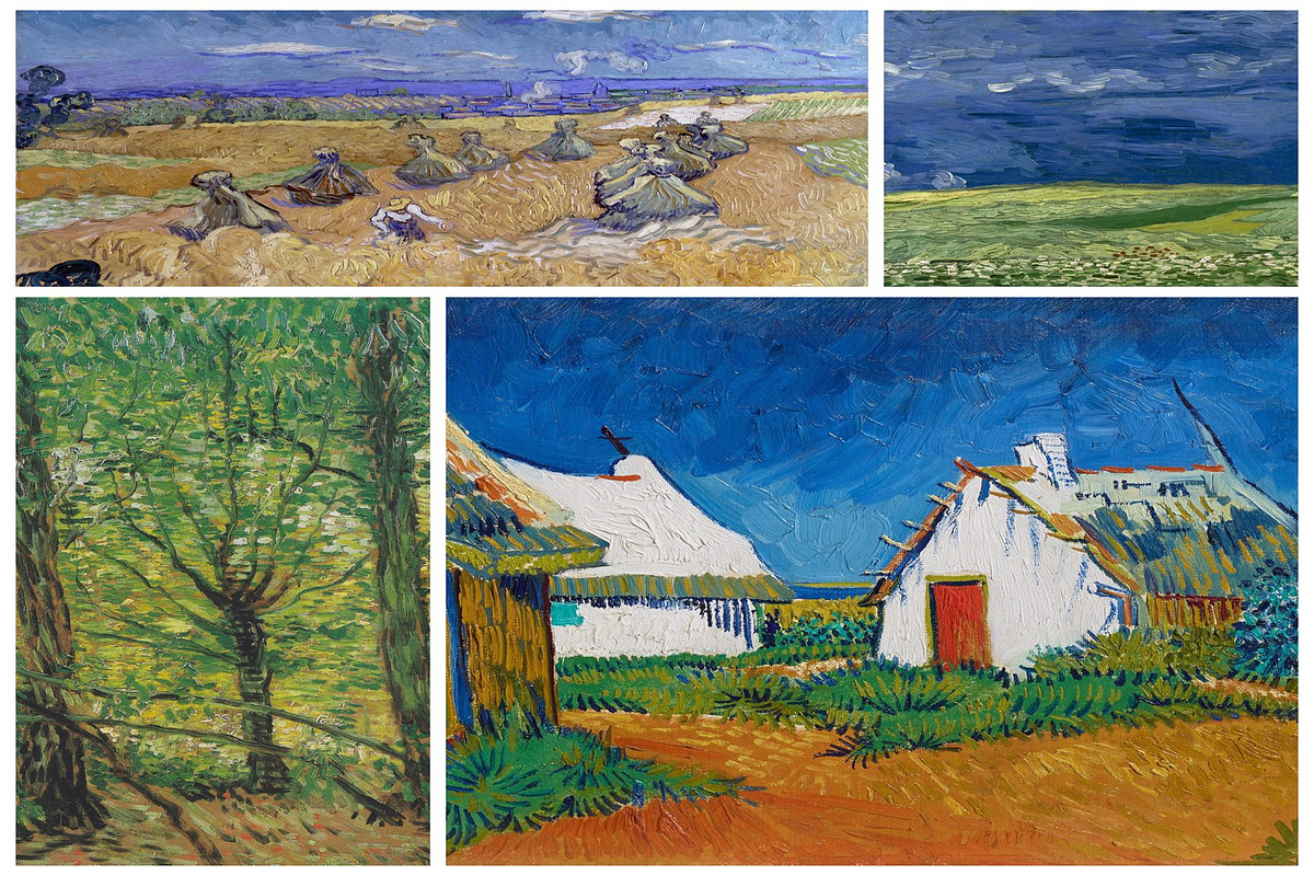 Van Gogh Collection - 400+ Artworks, an Object Illustration by Zen Mystique (Photo 10 of 11)