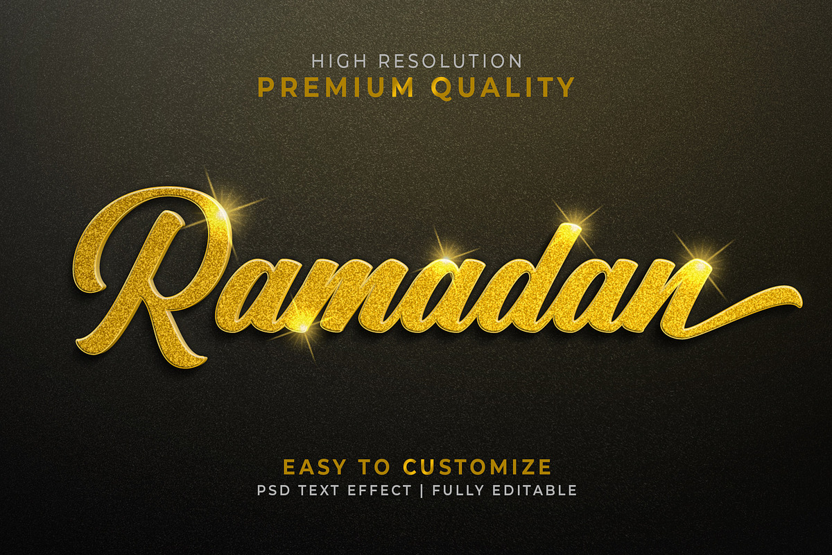 Gold Text Style Effect Mockup, a Layer Style Add-On by thefutive