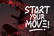 Drakhon Brush, a Handwritten Font by Eltypesstudio (Thumbnail 2 of 11)