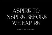 Darrell Rolando - Display Font, a Serif Font by Grezline Studio (Thumbnail 4 of 13)