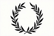 Laurel Wreath Silhouette Set, an Illustration by hafijul (Thumbnail 9 of 9)