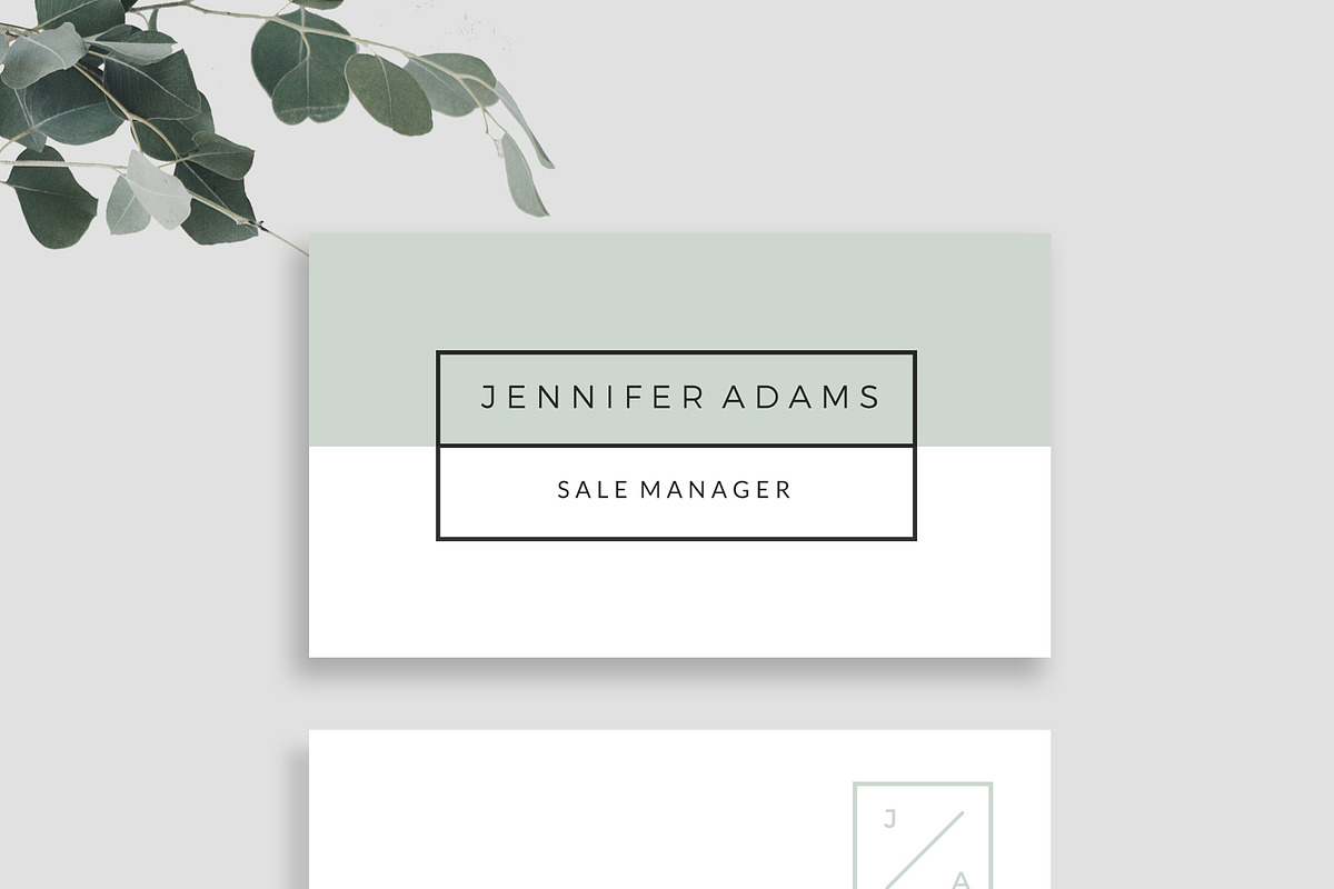Modern Business Card, a Business Card Template by Glowing Pieces (Photo 4 of 4)