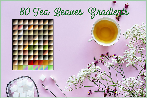 Tea Leaves Gradients preview 7