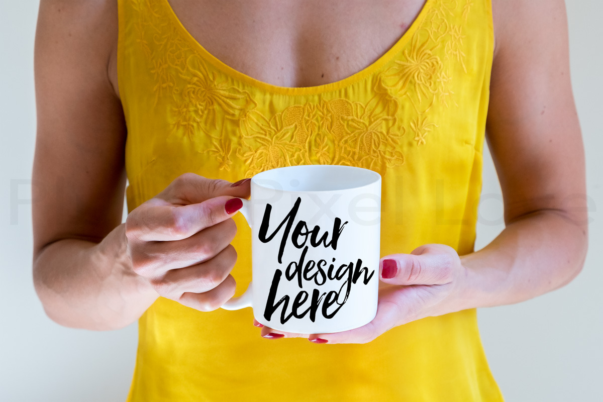 White coffee mug bundle - 8 mockups, a Cups & Container Mockup by Plums Pixel Love (Photo 5 of 9)