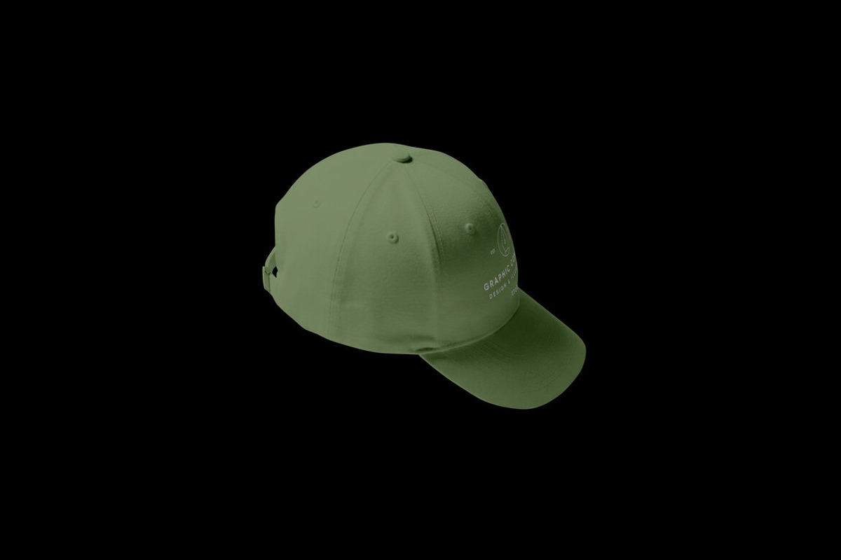 Floating Cap Mockup, a Hat Mockup by Raseuki (Photo 2 of 4)