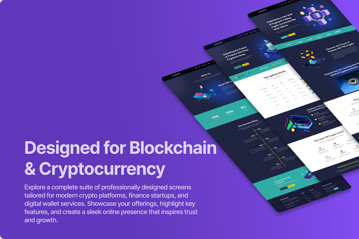 TNC Crypto -Crypto Figma UI Template, an UI Kit Template by TNCFlow (Photo 5 of 5)