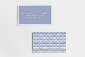 Bevel Business Card Template