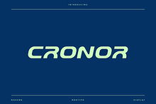 Cronor - Modern Sport Typeface