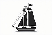 Classic Sailing Ship Vector Bundle, a Graphic by balal (Thumbnail 8 of 11)