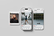 Social Media Mockups, an iPhone Mockup by Getdesign (Thumbnail 3 of 5)