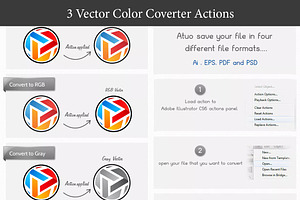 Vector Color Converter Actions