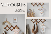 Baby Bodysuit Scandinavian Mockups, a Shirt Mockup by Neutral Mockups (Thumbnail 3 of 4)