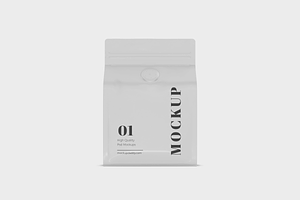 Small Coffee Bag Mockup