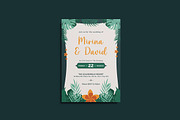 Tropiel Wedding Invitation Template, an Invitation Template by iDoodle Studio (Thumbnail 3 of 4)