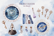 Star Magic Watercolor Collection, a Decorative Illustration by Yakovleva Margarita (Thumbnail 8 of 11)