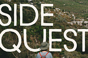 Side Quest - A Playful Display Font, a Sans Serif Font by Dina Mae (Thumbnail 5 of 14)
