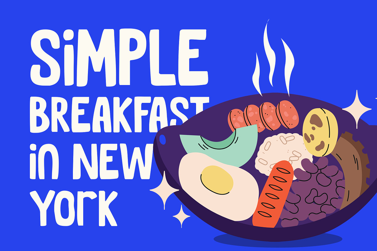 Glubio - Funky Display Font, a Sans Serif Font by Flawless And Co (Photo 2 of 10)