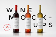 Wine Packaging Mockups, a Packaging Mockup by GraphicBurger (Thumbnail 1 of 17)